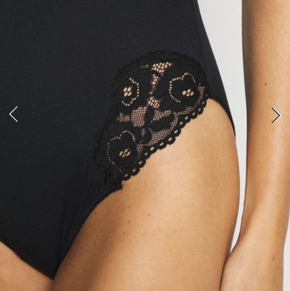 Free People Lace Inset Bodysuit - Picture 3 of 7